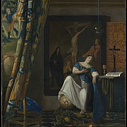 johannes vermeer allegoria della fede 1670 1674 ca