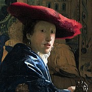 johannes vermeer ragazza con il cappello rosso 1665 166 ca