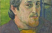 Paul Gauguin autoritratto dedicato a carriere 1888 o 1889