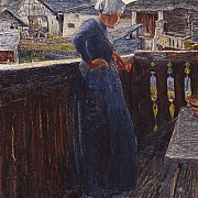 sul balcone 1892