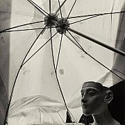 herbert list nefertiti under the umbrella 1936