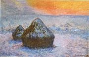 Claude Monet - Dipinto dalla serie dei Pagliai