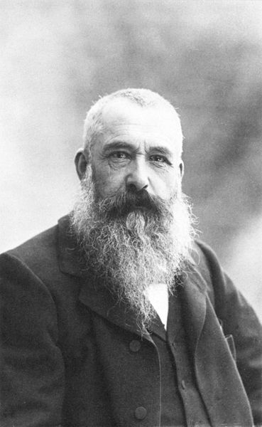Claude Monet fotografato da Nadar nel 1899